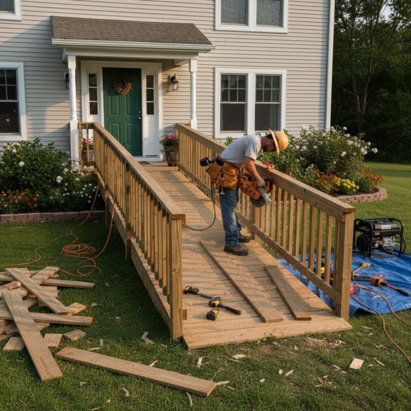 Wood Ramp Repair Service