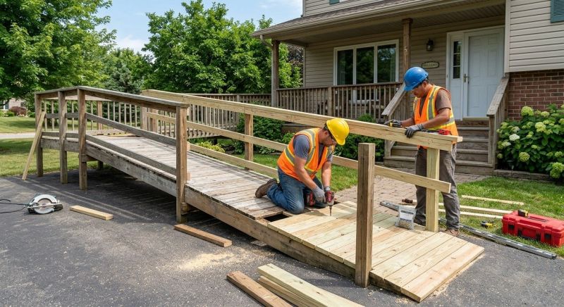 Wood Ramp Repair
